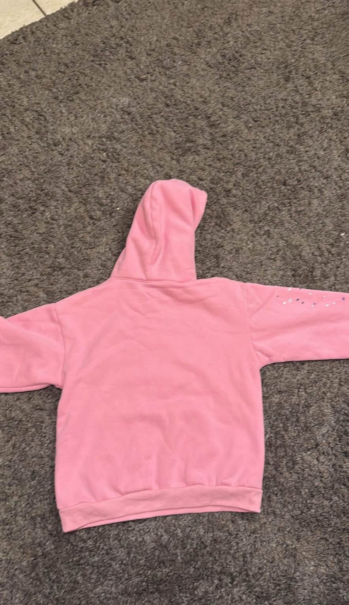Spider Hoodie All Pink