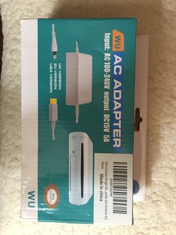 WIi U console chager ... with Nintendo