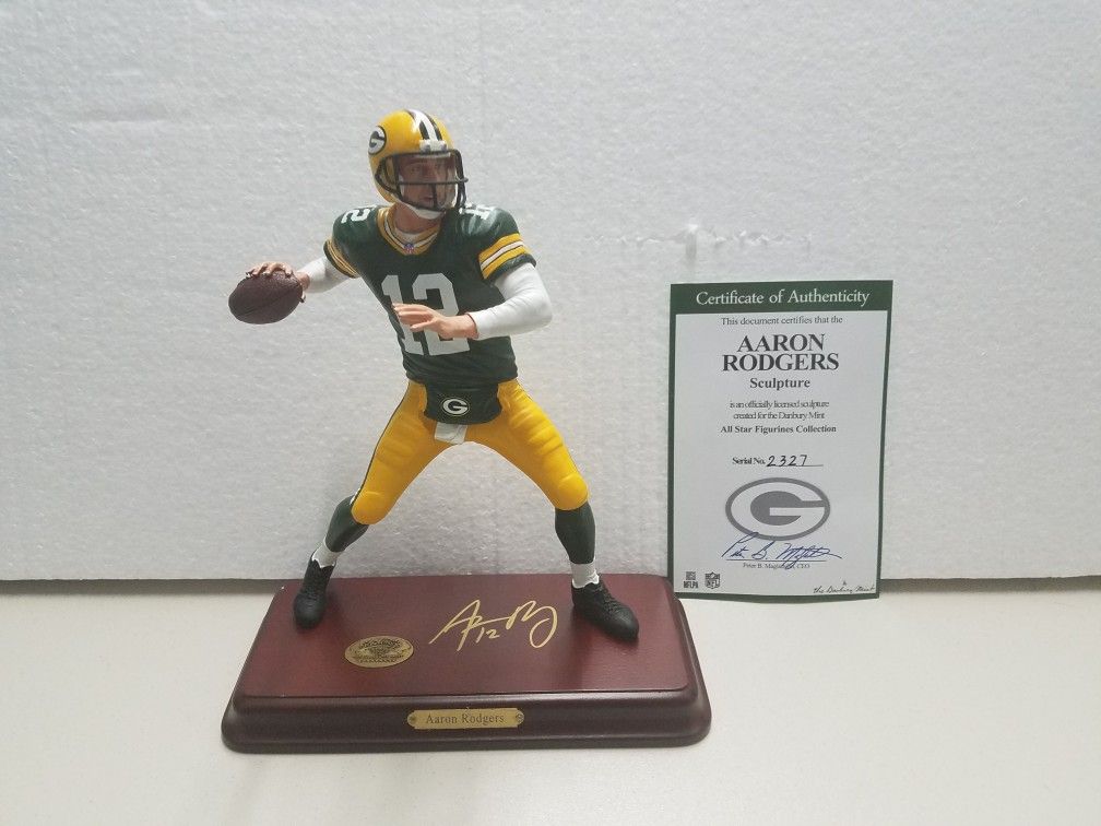 Aaron Rodgers Danbury Mint Figurine