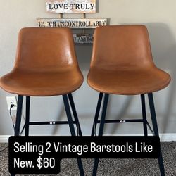 Vintage barstools 