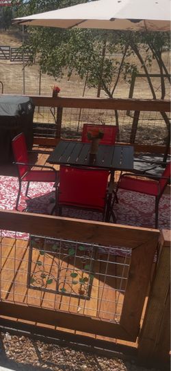 Patio Table and chairs
