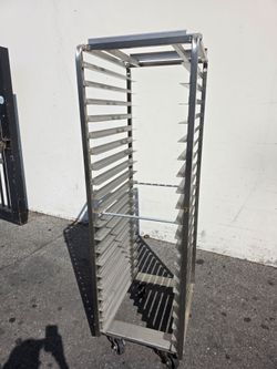 Baxter / Hobart Stainless Steel 20-Pans Revolving / Rotary Oven Rack with Casters
Excellent Condition.