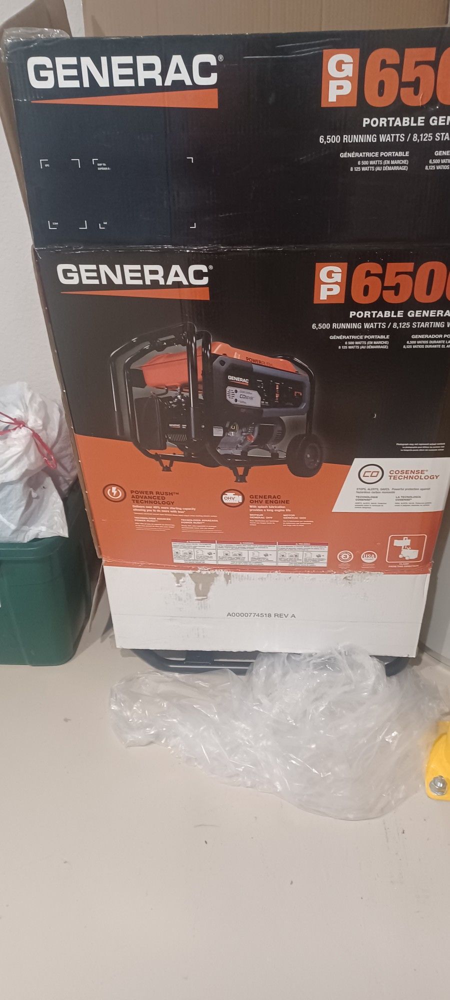 Sixty five hundred generator