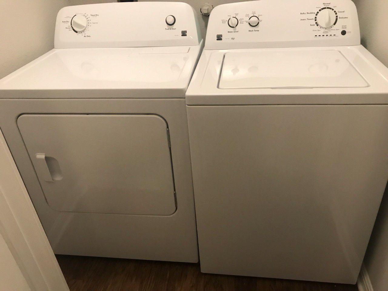 Kenmore Washer and Dryer!