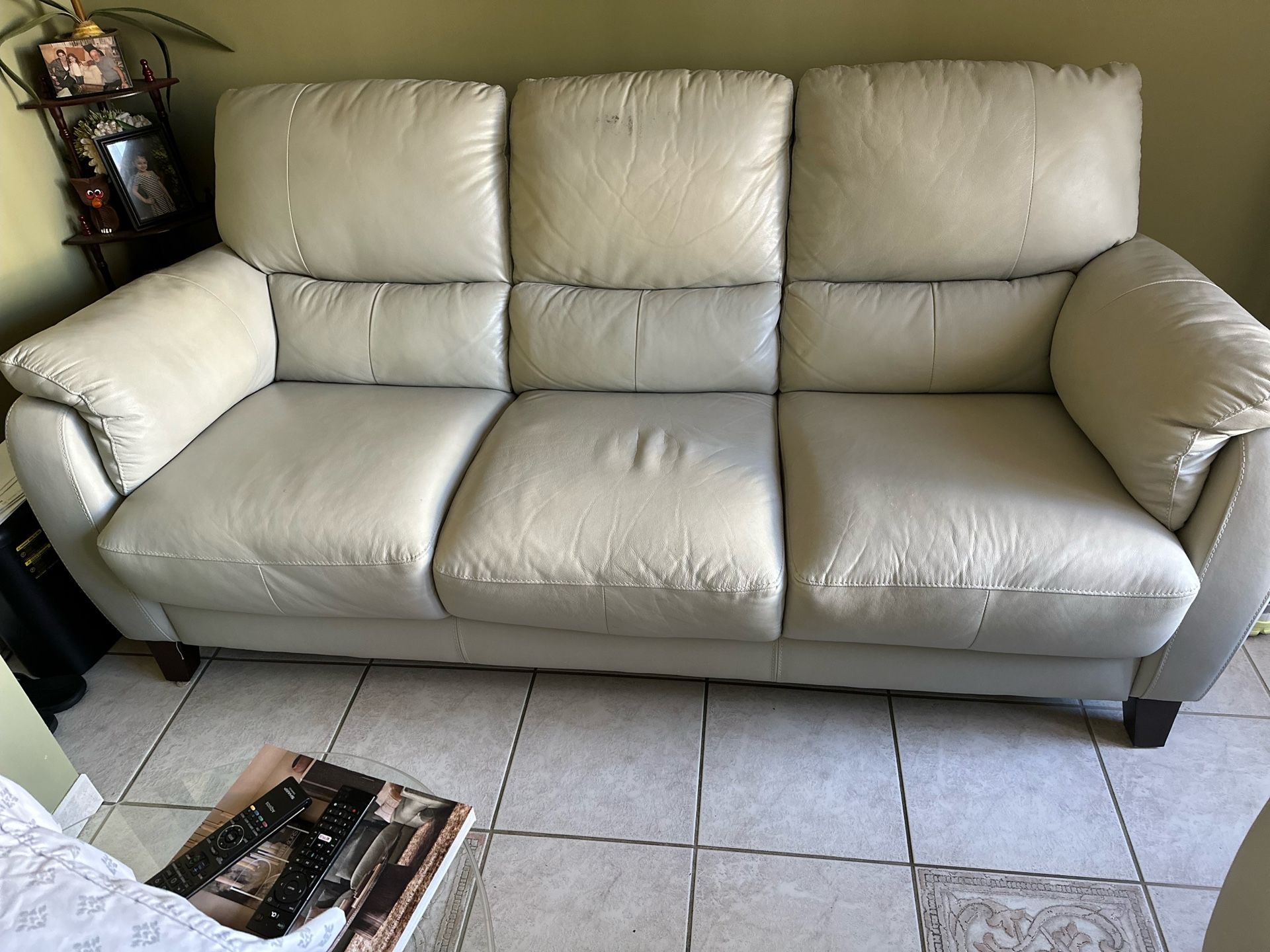 Leather Couch
