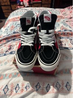 men’s vans sk8-hi 38 dx anaheim factory collection(og blac)