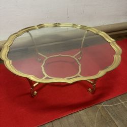 Gold Brass Table 