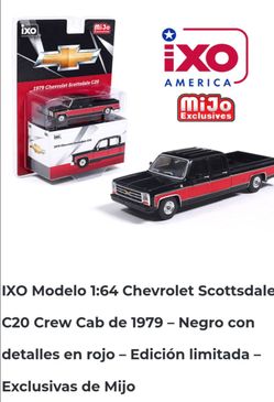 IXO 1:64 1979 Chevrolet Scottsdale C20 Diecast