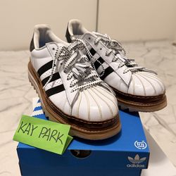 Adidas x clot superstar og size 9