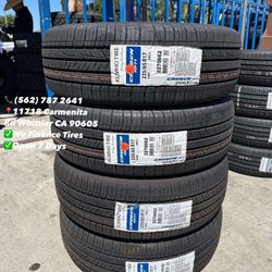 235/65R17 KUMHO Set of Tires Installed and Balanced Set de Llantas Nuevas Instaladas y Balanceadas