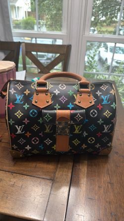 Louis Vuitton Takashi black speedy