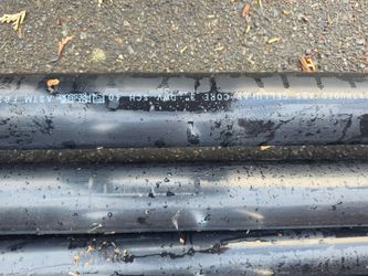 Black pvc pipe