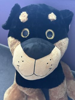 Big Rottweiler Stuffed Dog