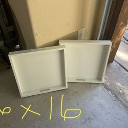 White Trays 
