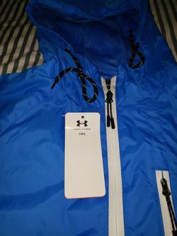 Under Armour windbreaker. Size Medium/Large. I purchased online $60. Brand New and waiting for use!
