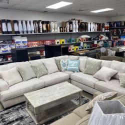 Sectional In Stock For Immediate Delivery 