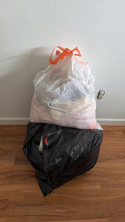 Free bag of baby girl clothes and mixed men’s and women’s