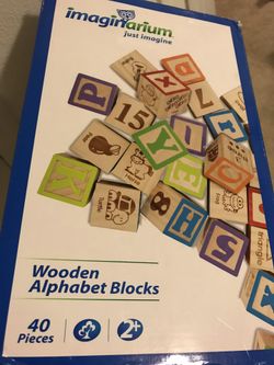 Imaginarium 40pcs ABC Blocks