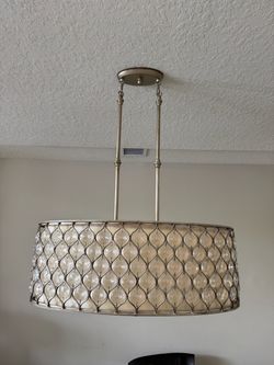 Beautiful dining room light fixture