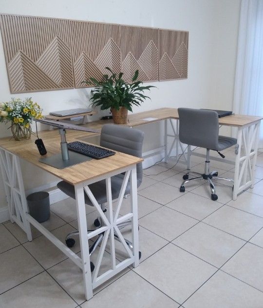 I'm selling two used desks in excellent condition. Both for $100.