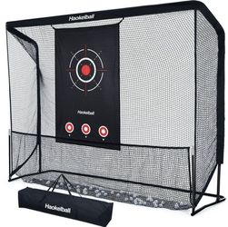 Haokelball Professional Golf Sport Net 10x7.5ft Grade Golf Practice Net with Target Cloth Heavy Duty Golf Hitting Net Brand New still in the box D677