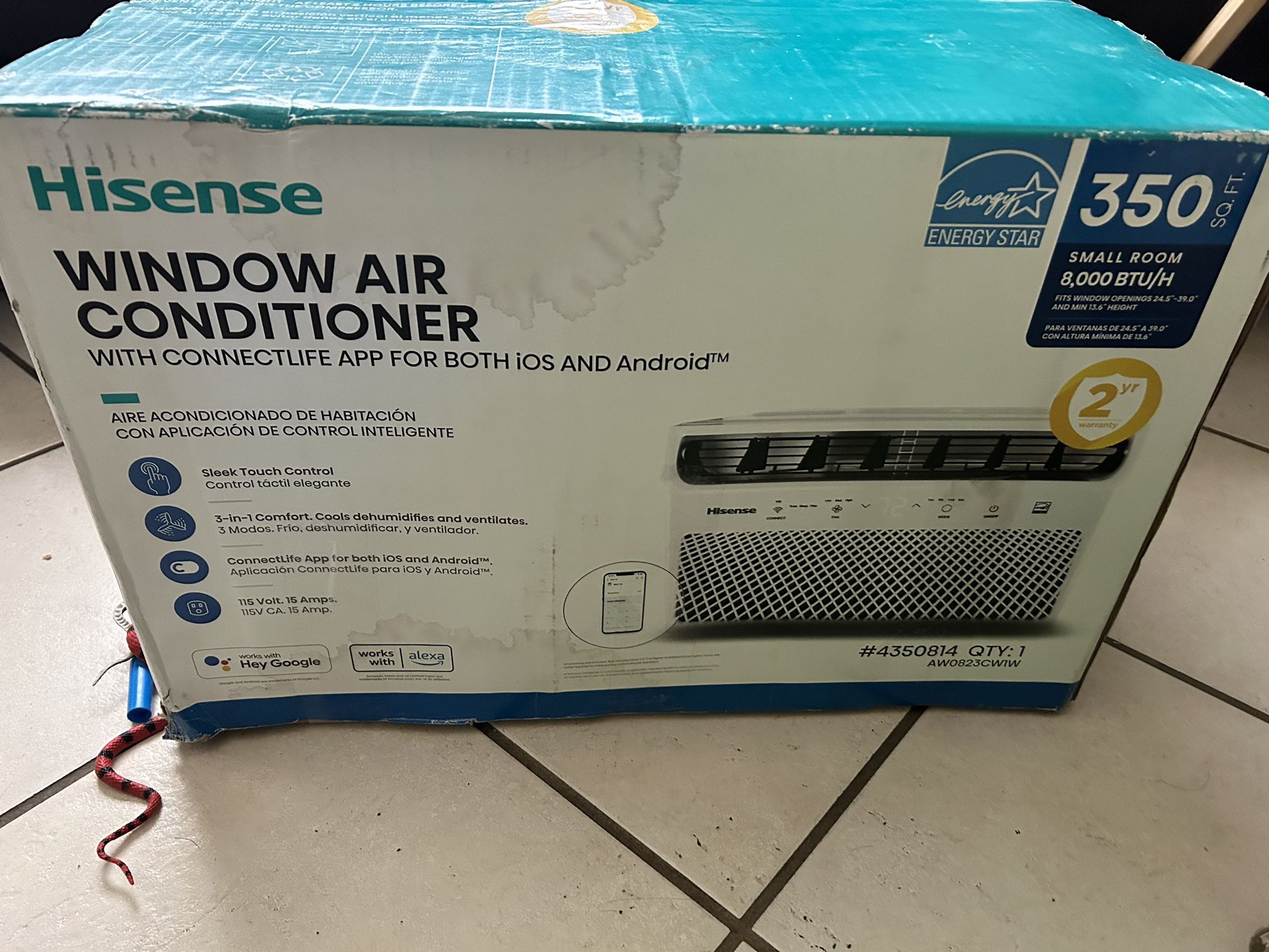 Hisense Window Air conditioner A/C