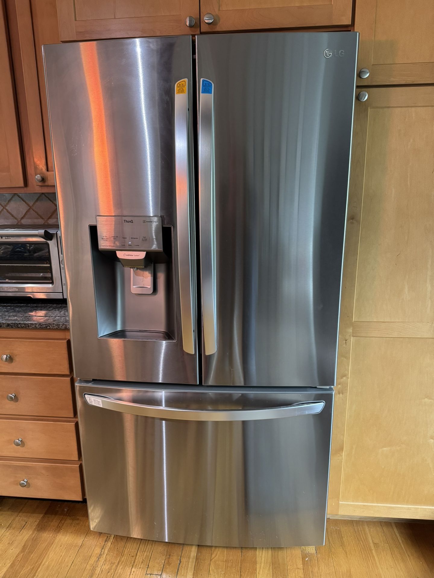 LG Counter Depth Refrigerator /Freezer