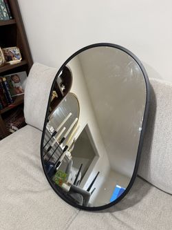 Oval Mirror Cabinet