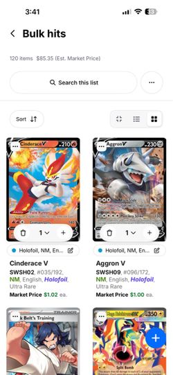 Pokemon bulk hits