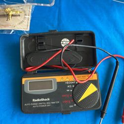 Think Christmas For That Special Guy Antique Radio Shack Digital Multimeter 