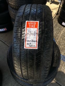 1 Firestone Used Tire 235/45/18