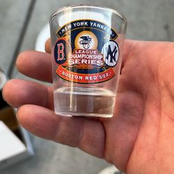 New York Yankees League Championship Series 2003 Shot Glass
