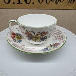 Minton Spring Blossom Bone China Cup & Saucer 