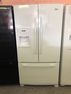 White French Door Refrigerator