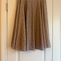 Eva Mendes Circle A-Line skirt