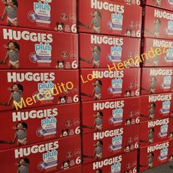 Huggies Little Movers Size 6 - 126 Diapers Pañales/ Firm price