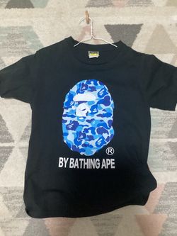 BAPE By Bathing Ape Blue Camo Tee
