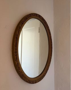 Vintage Oval Mirror