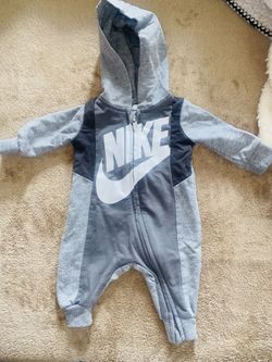 Brand New Baby Boy Nike Newborn Baby Onesie