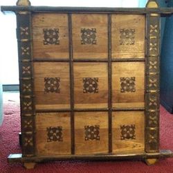 Vintage Ox Cart Table