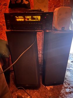Pioneer Advance Technology Receiver Jbl Subwoofer XPL140A And Jbl Control 1 Subwoofer