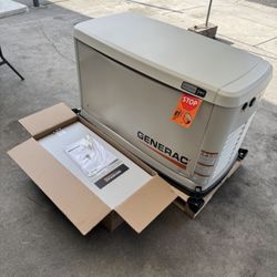 22,000 Watt - Dual Fuel Air- Cooled Whole House Home Standby Generator, Smart Home Monitoring & 200-