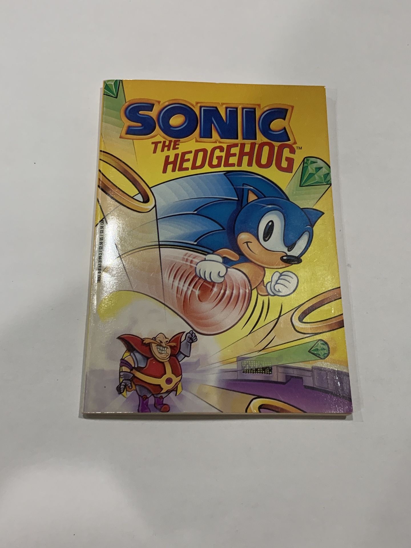 RARE Vintage 1993 Sonic the Hedgehog Paperback Book