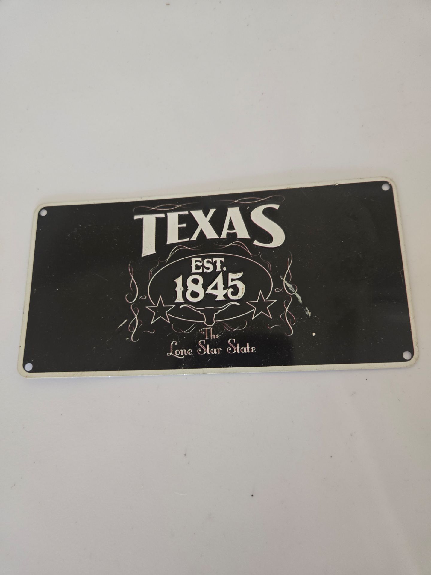 Vintage 1845 Lone Star State Small Plate