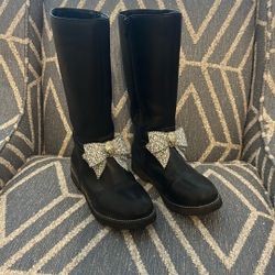 Big Girls Fall Boots Size 5 