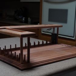 Custom Fly Tying Table 
