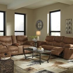 Power Reclining Sofa And Love Seat
