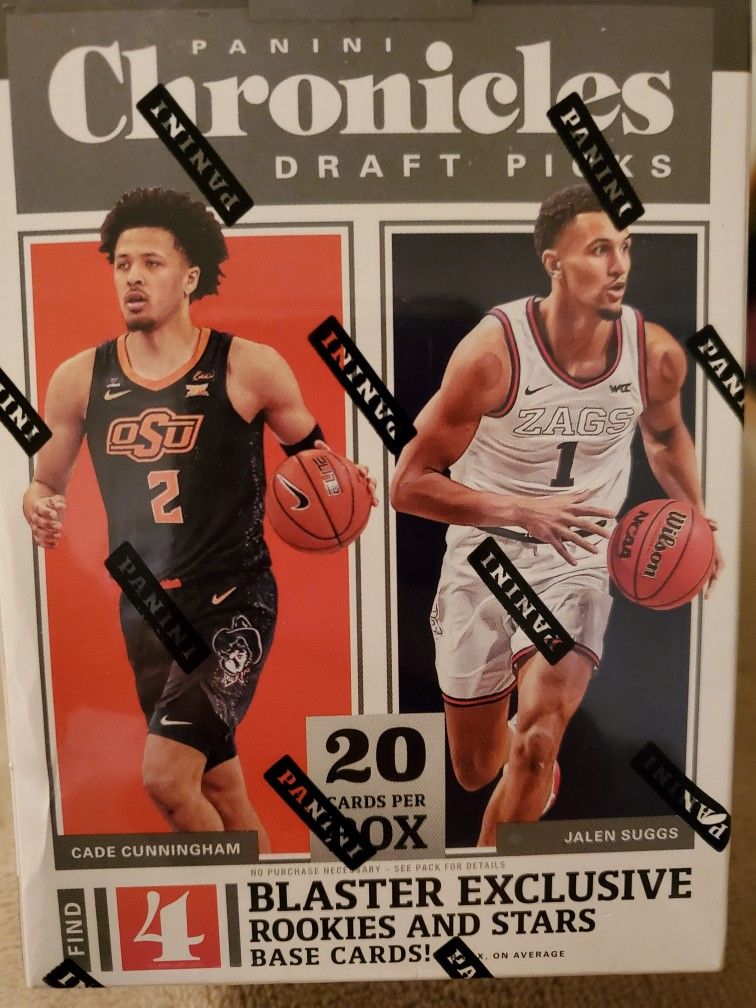 2021 PANINI CHRONICLES DRAFT PICKS BASKETBALL SEALED BLASTER BOX | CUNNINGHAM?