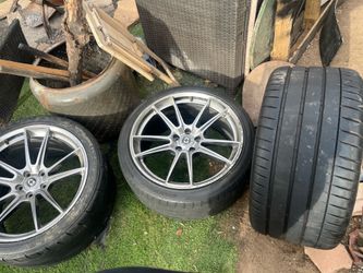 HRE FLOWFORM WTH TIRES