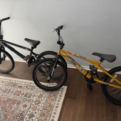 Old School Haro And Diamondback BMX Bikes